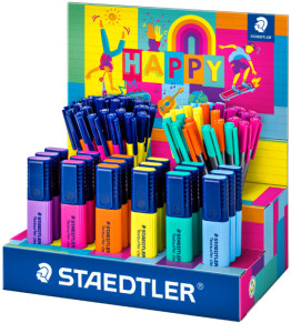 STAEDTLER Présentoir Série HAPPY, présentoir de 78