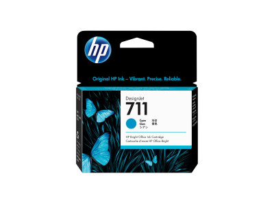 HP : Cartouche encre No 711 CYAN 29 ML