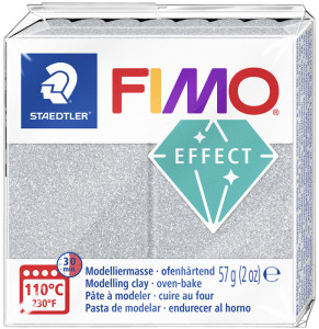 FIMO Pâte à modeler EFFECT, or pailleté, 57 g
