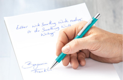 STAEDTLER Stylo à bille rétractable elance 421 45, bleu