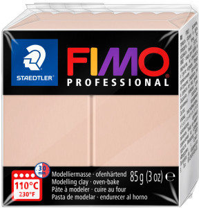 FIMO PROFESSIONAL Pâte à modeler, à cuire au four, noisette
