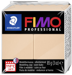 FIMO PROFESSIONAL Pâte à modeler, à cuire au four, noisette