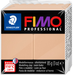 FIMO PROFESSIONAL Pâte à modeler, à cuire au four, noisette