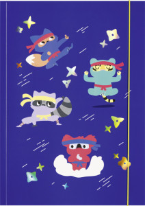folia Pochette de rangement à dessins HOTFOIL Magic Unicorns