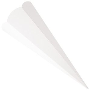 Cônes d'écolier hexagonaux Folia, 680 mm, gris