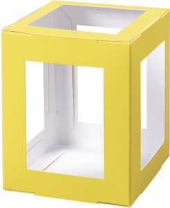 folia Pièces en carton pour mini lanterne, vert