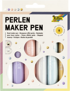 folia Marqueur effet perle maker Pen, assorti