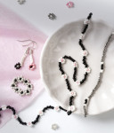 folia Set de perles de rocaille ARGENT