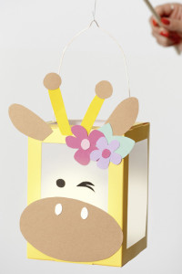 folia Laternen-Zuschnitt, eckig, 135x135x180 mm, sortiert