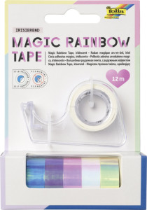 folia Film adhésif irisé Magic Rainbow Tape avec dévidoir