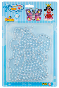 Hama Plaques pour perles à repasser Papillon, princesse