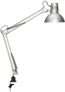 MAUL Lampe de bureau MAULstudy, avec pince, blanc