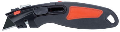 MAUL Cutter de sécurité MAULwork, lame: 18 mm, noir/rouge