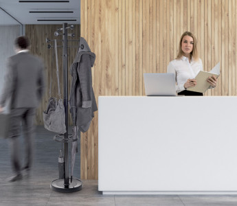 MAUL Portemanteau sur pied MAULgrando, hauteur: 1750 mm,noir