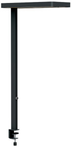 MAUL Lampadaire de bureau à LED MAULjuvis, pince, noir