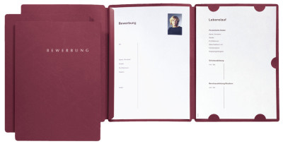 Kit de candidature PAGNA « Select », DIN A4, noir