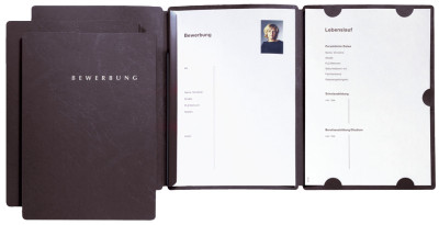 Kit de candidature PAGNA « Select », DIN A4, noir