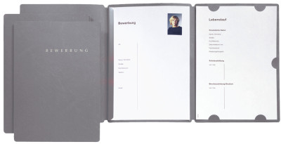 Kit de candidature PAGNA « Select », DIN A4, noir