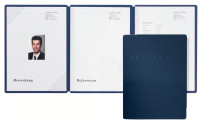 Chemise de candidature PAGNA « Square », DIN A4, bleu Chemise de candidature PAGNA « Square », DIN A4, bleu