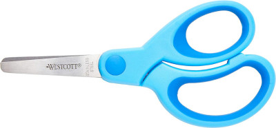 WESTCOTT Bastelschere Kids Softgrip, spitz, 130 mm, türkis