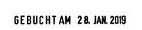 Tampon encreur Trodat Printy 4817, avec date, noir Tampon encreur Trodat Printy 4817, avec date, noir