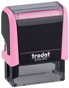 trodat Tampon automatique à texte Printy 4912 4.0, bleu