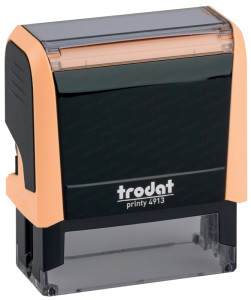 trodat Tampon automatique à texte Printy 4913 4.0, bleu