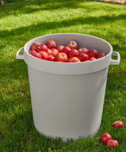 orthex Conteneur de jardin / bac, 65 litres, gris clair