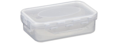 Plast team Boîte de conservation Airtight, 0,9 litre, blanc