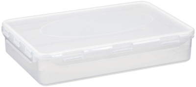 Plast team Boîte de conservation Airtight, 0,9 litre, blanc