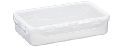 Plast team Boîte de conservation Airtight, 2,3 litres, blanc