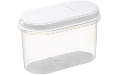 plast team Boîte de conservation Margerit, 1,1 litre, blanc