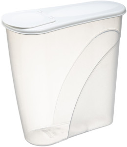 plast team Boîte à céréales Margerit, 2,6 litres, blanc
