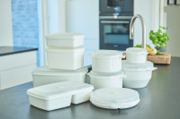 plast team Assiette à micro-ondes Micro, 3 compartiments