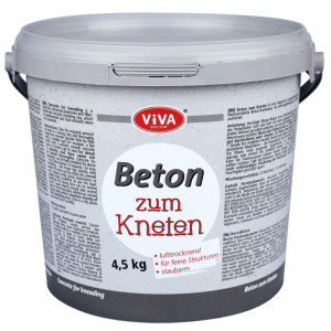 ViVA DECOR Béton créatif à modeler, seau de 4,5 kg