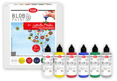 ViVA DECOR Set de peinture Blob Paint 
