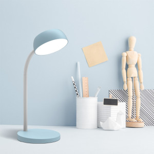 UNILUX Lampe de bureau à LED TAMY, bleu