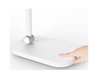 UNiLUX Lampe de bureau LED PURELINE, gris métal