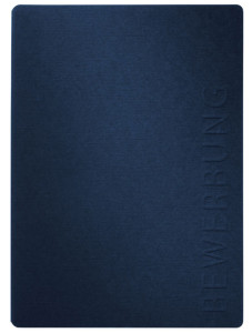 Dossier de candidature PAGNA « Stream », DIN A4, bleu foncé