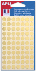 agipa apli Pastille de signalisation, diamètre: 15 mm,argent