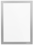 magnetoplan Cadre d'affichage magnetofix, A6, argent