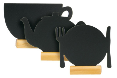 Securit Ardoise de table SILHOUETTE MINI 