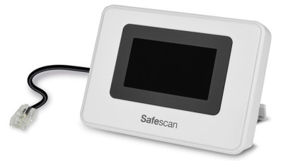 Safescan Ecran LCD externe ED-160, blanc