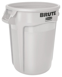 Rubbermaid Collecteur BRUTE 121,1 litres, en PP, gris