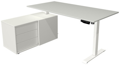 kerkmann Poste de travail complet Move 1, blanc