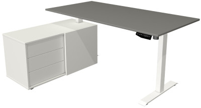 kerkmann Poste de travail complet Move 1, blanc