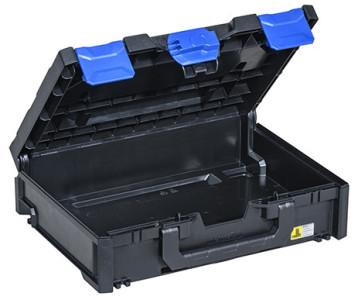 allit Boîte de rangement EuroPlus MetaBox 340, noir/bleu