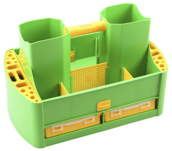 allit Boîte à outils de jardiage GardenAid >W< 19/62, vert/