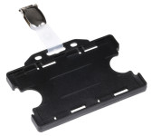 EUROPEL Porte-badge, ouvert, avec clip, 54 x 85 mm EUROPEL Porte-badge, ouvert, avec clip, 54 x 85 mm