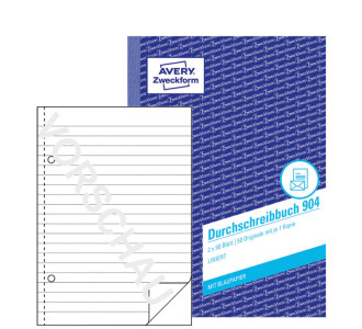 AVERY Zweckform Formularbuch 